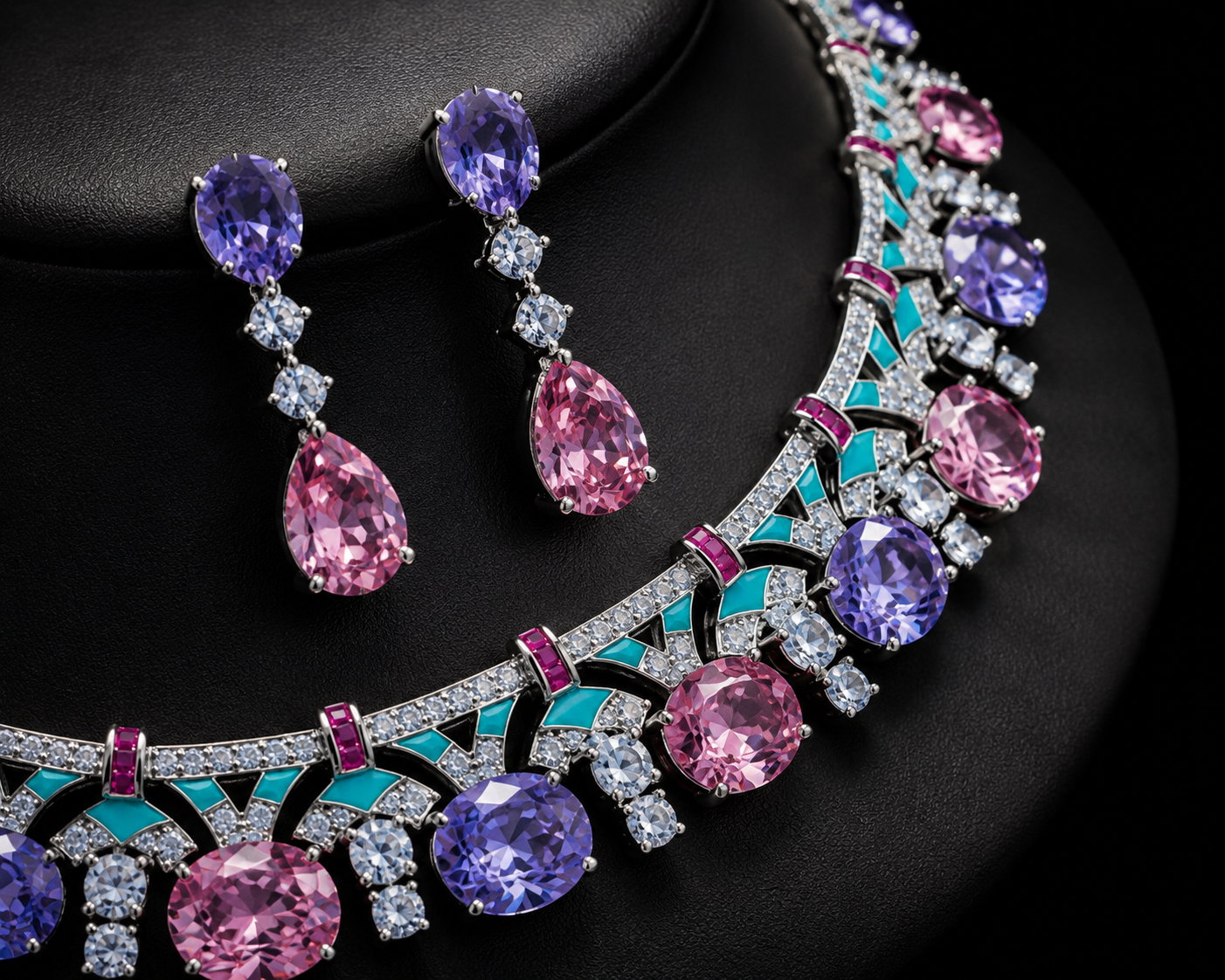 Parure- Pink Venom